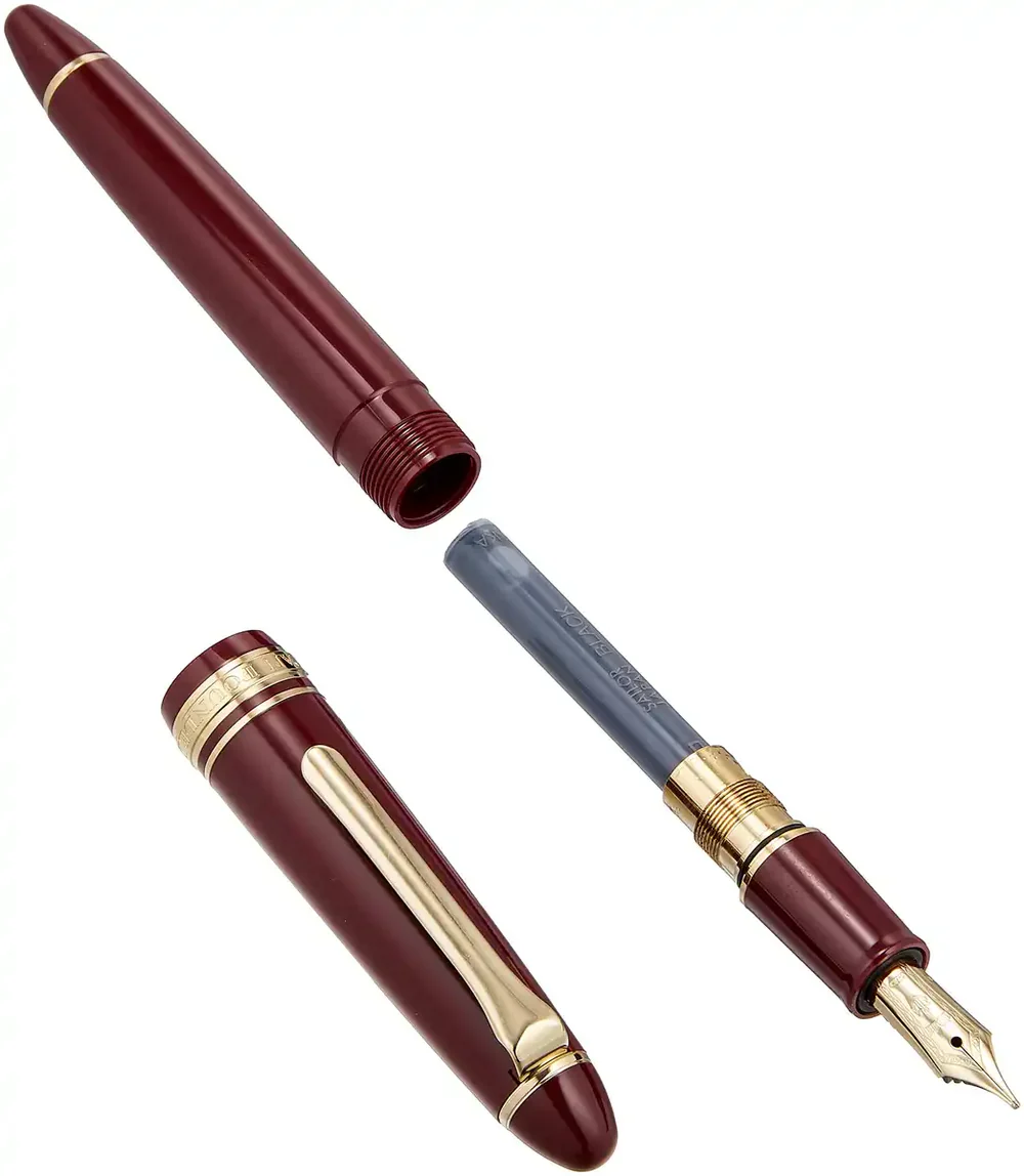 Sailor 1911 Casual S Fountain Pen - Red - Image 3