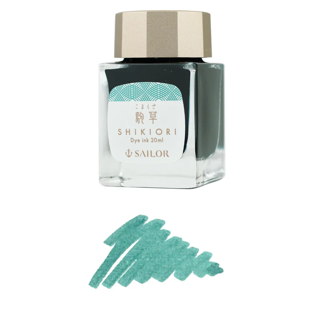 Sailor Shikori Fountain Pen Ink 20ml - Sansui Colours - Image 4