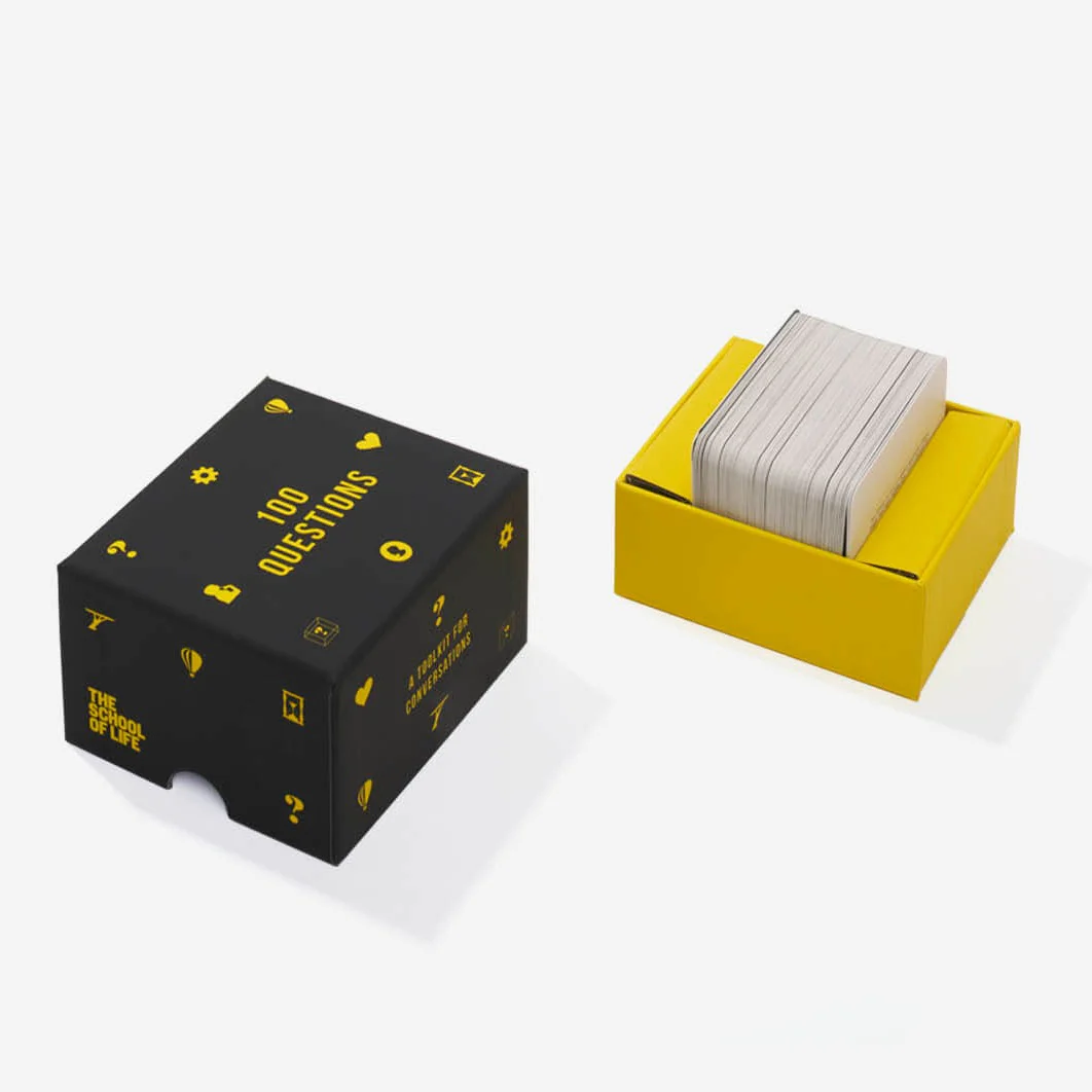 School of Life 100 Questions Card Game - Image 4