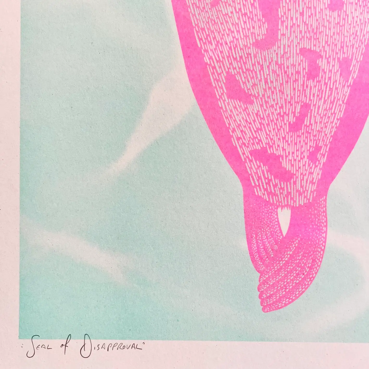 Seal of Disapproval A3 Art Print - Image 3