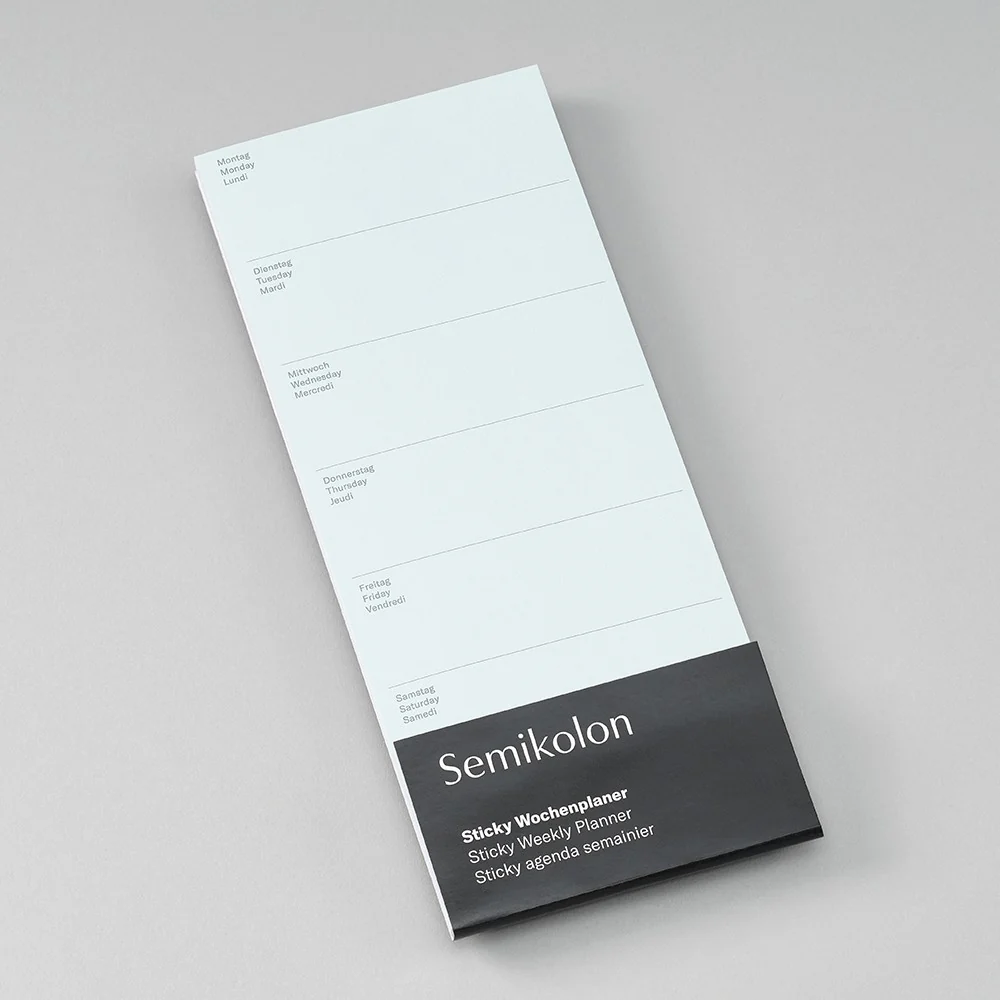 Semikolon Sticky Note Weekly Planner - Image 2