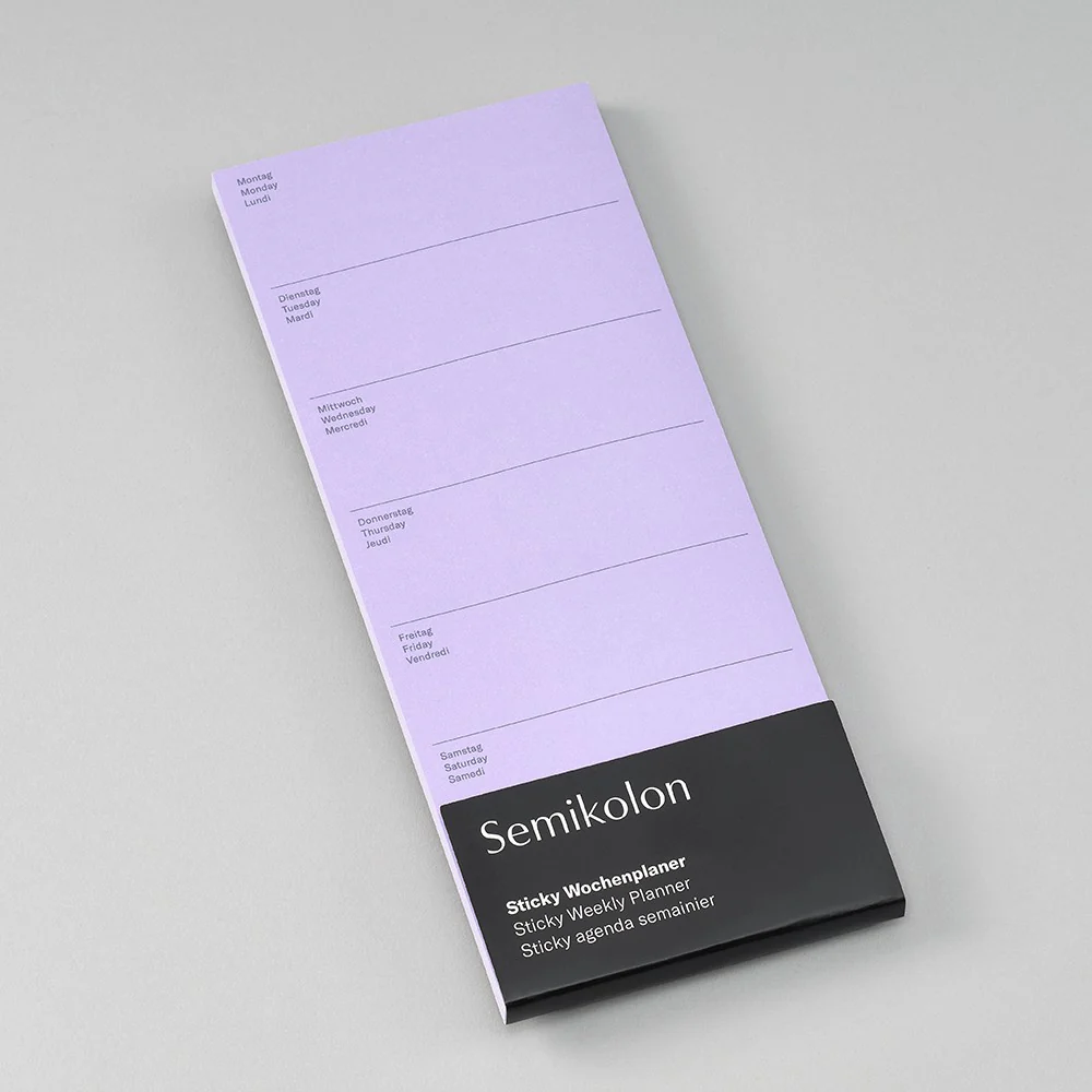 Semikolon Sticky Note Weekly Planner - Image 3