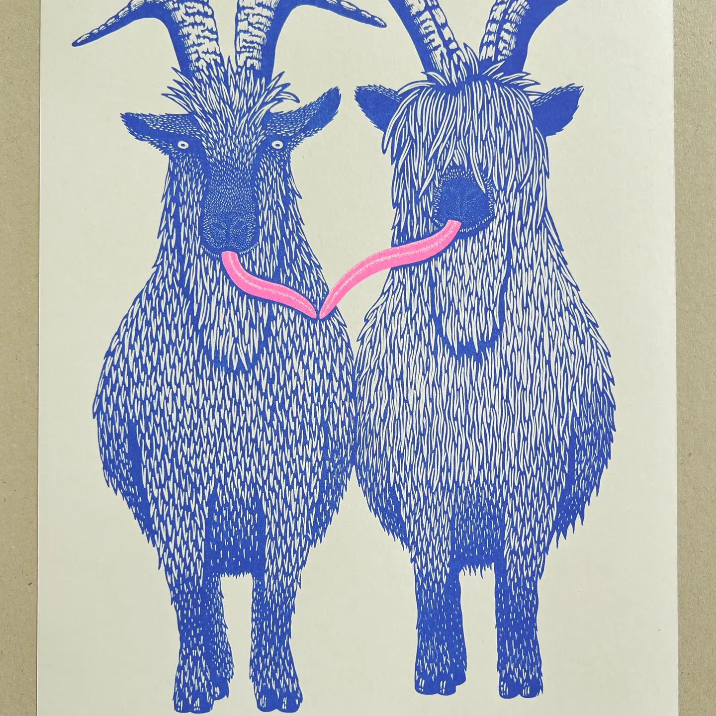 Silly Billies A3 Riso Print