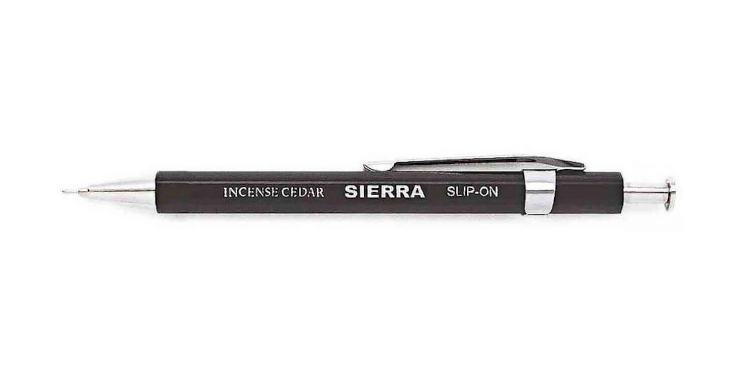 Slip-On Sierra Cedar Wood Ballpoint Pen Small - Image 3