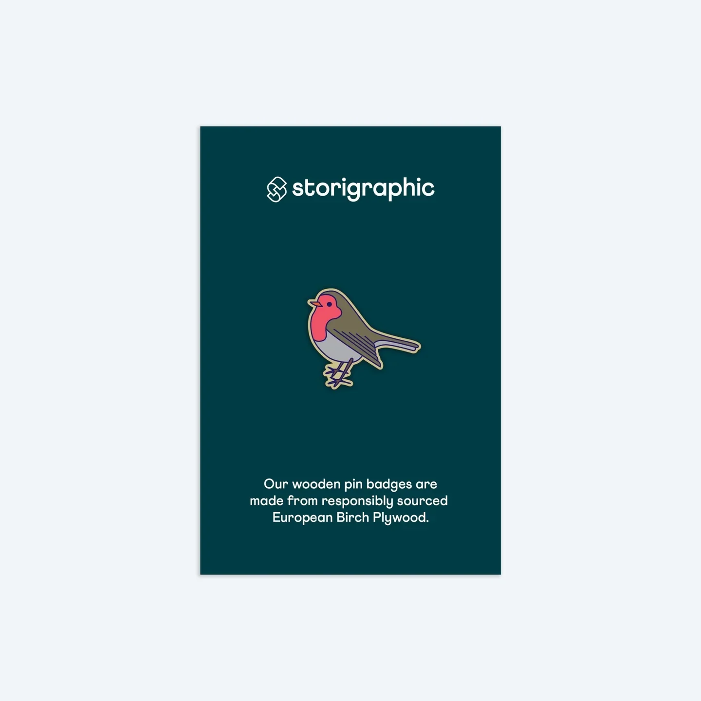 Storigraphic Wooden Pin Badges - Image 14