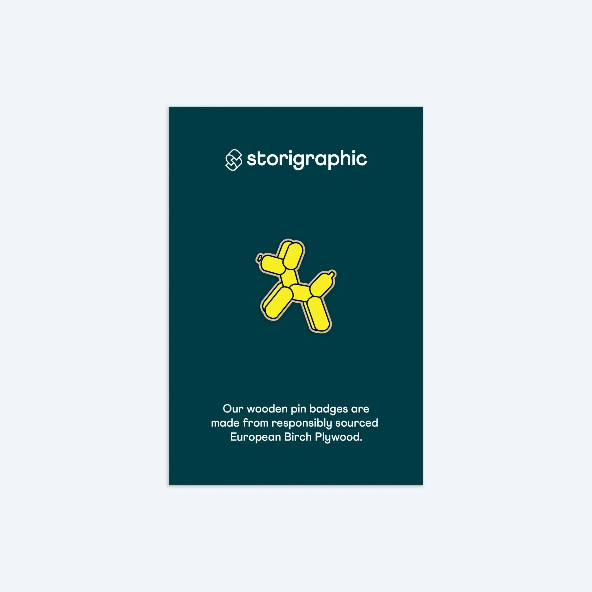Storigraphic Wooden Pin Badges - Image 2