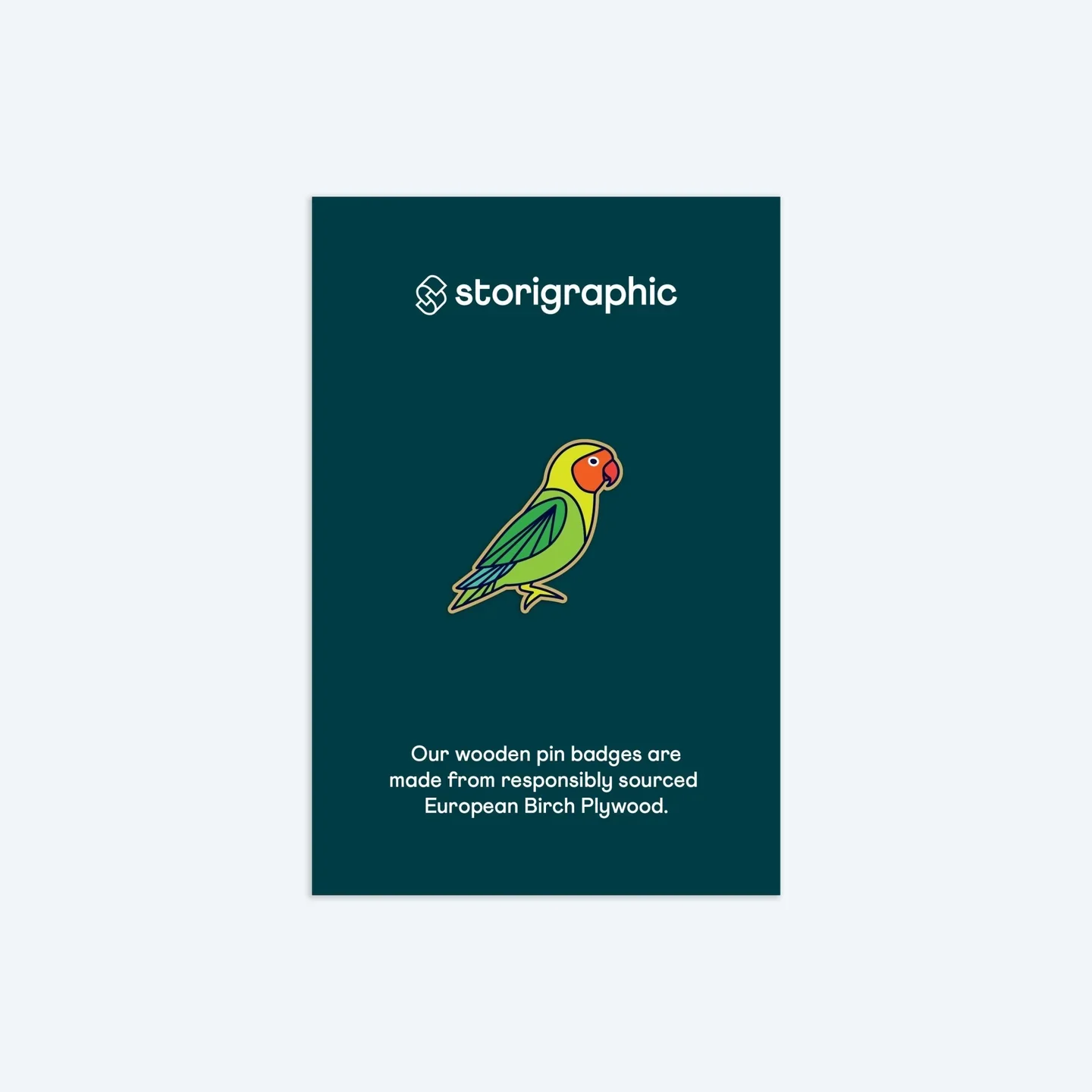 Storigraphic Wooden Pin Badges - Image 7