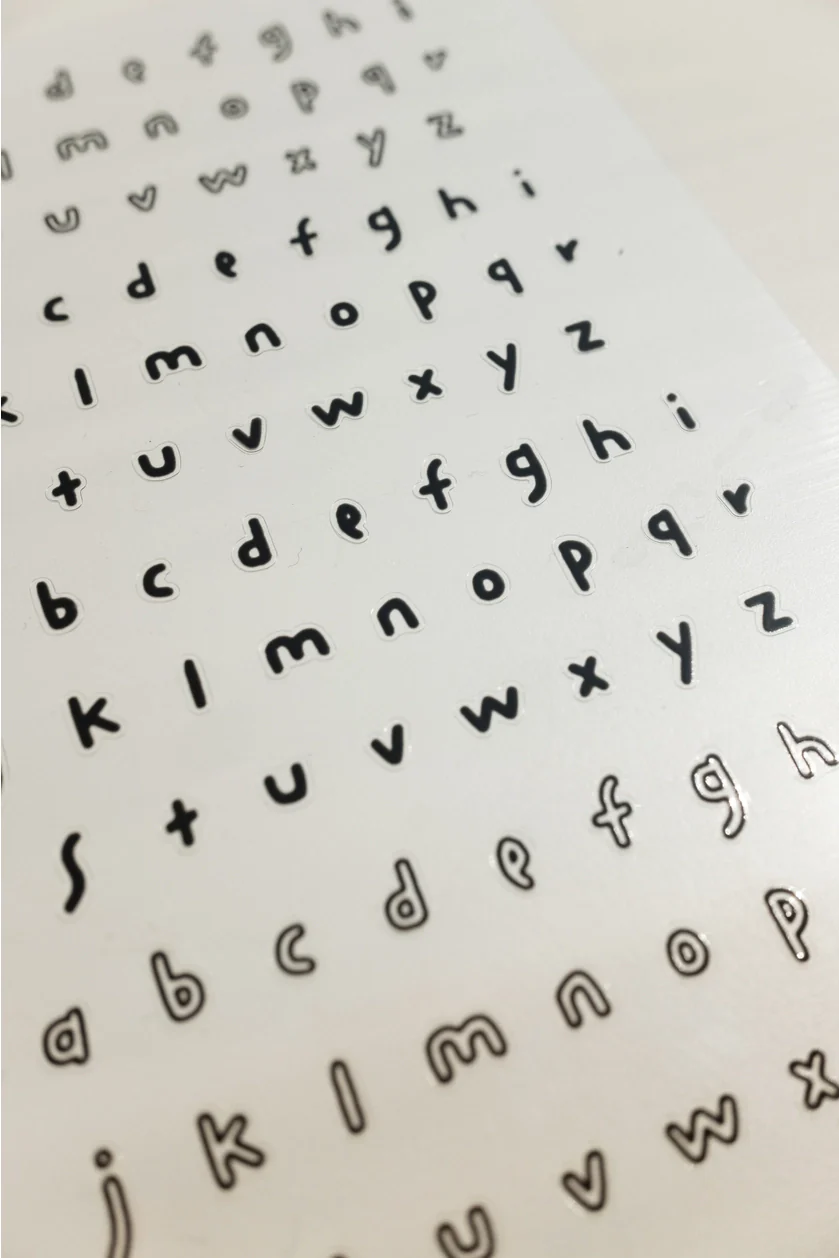 Suatelier Handwriting #1 Stickers no.1119 - Image 2