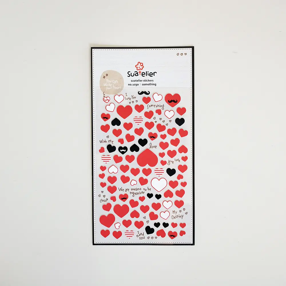 Suatelier Stickers no. 1030 something