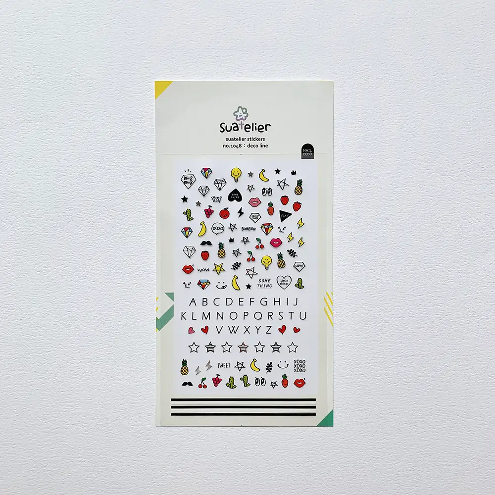 Suatelier Stickers no. 1048 deco line