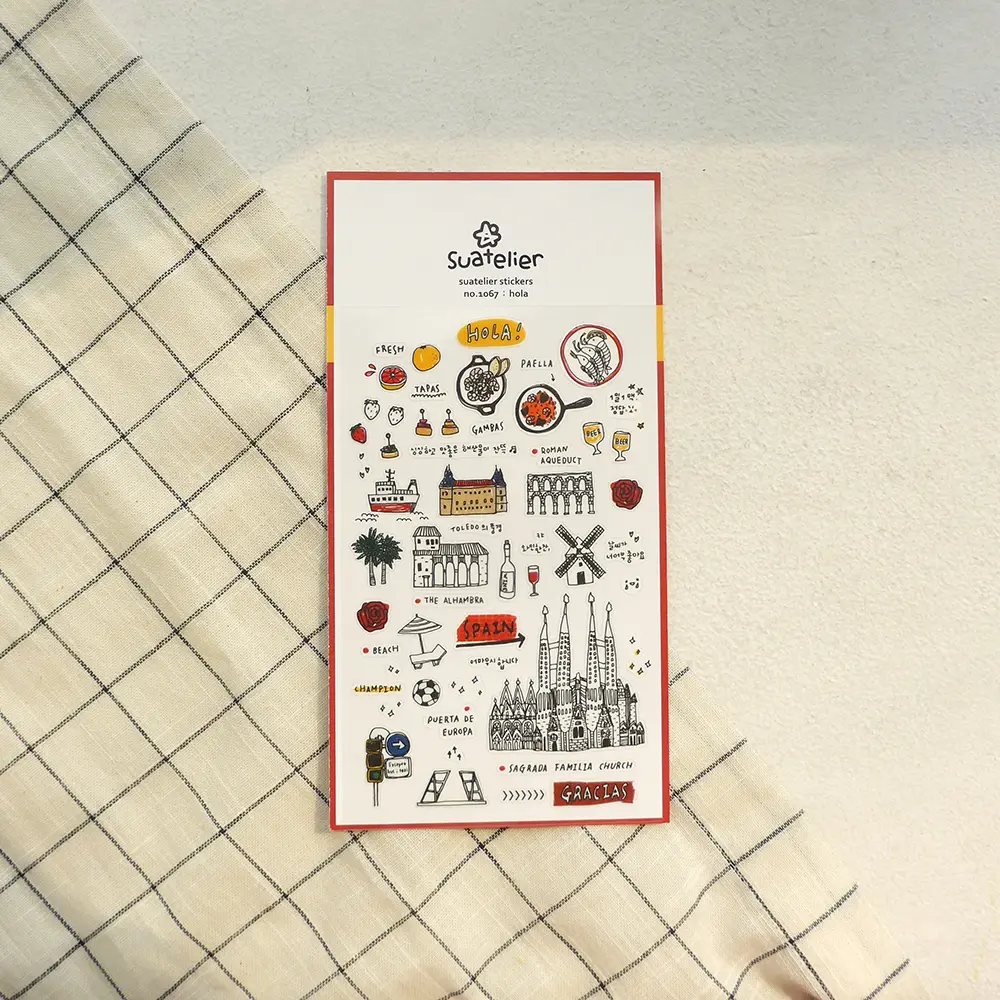 Suatelier Stickers no. 1067 hola