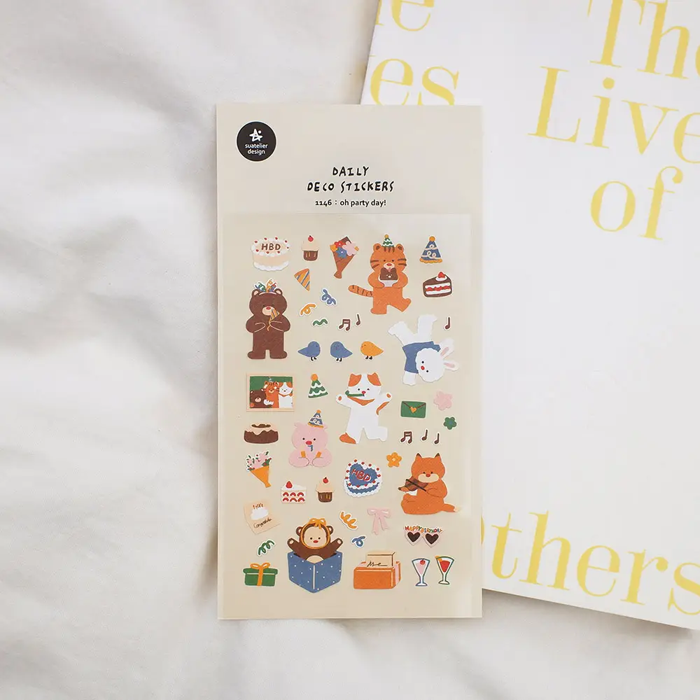 Suatelier Stickers no. 1146 oh party day!