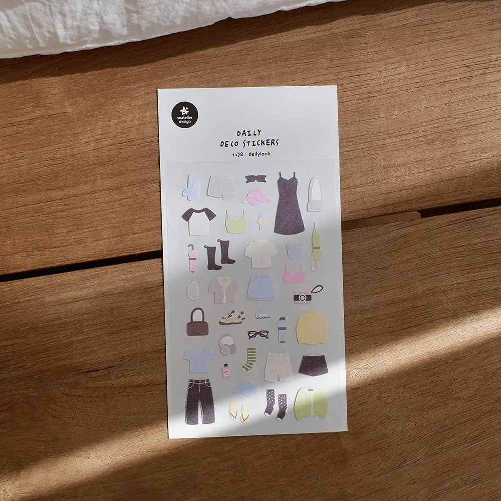 Suatelier Stickers no.1178 Daily Look