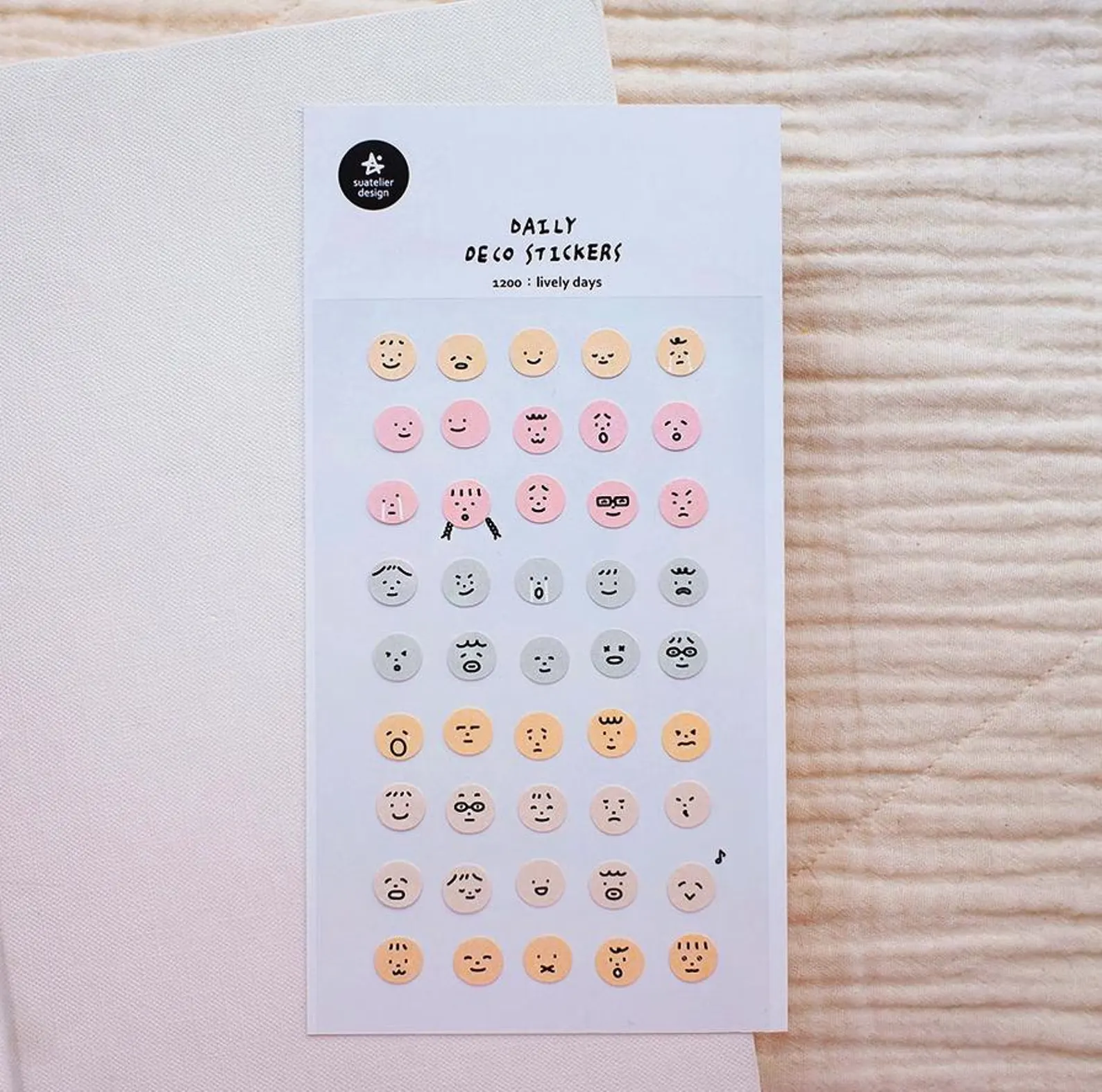 Suatelier Stickers no. 1200 lively days