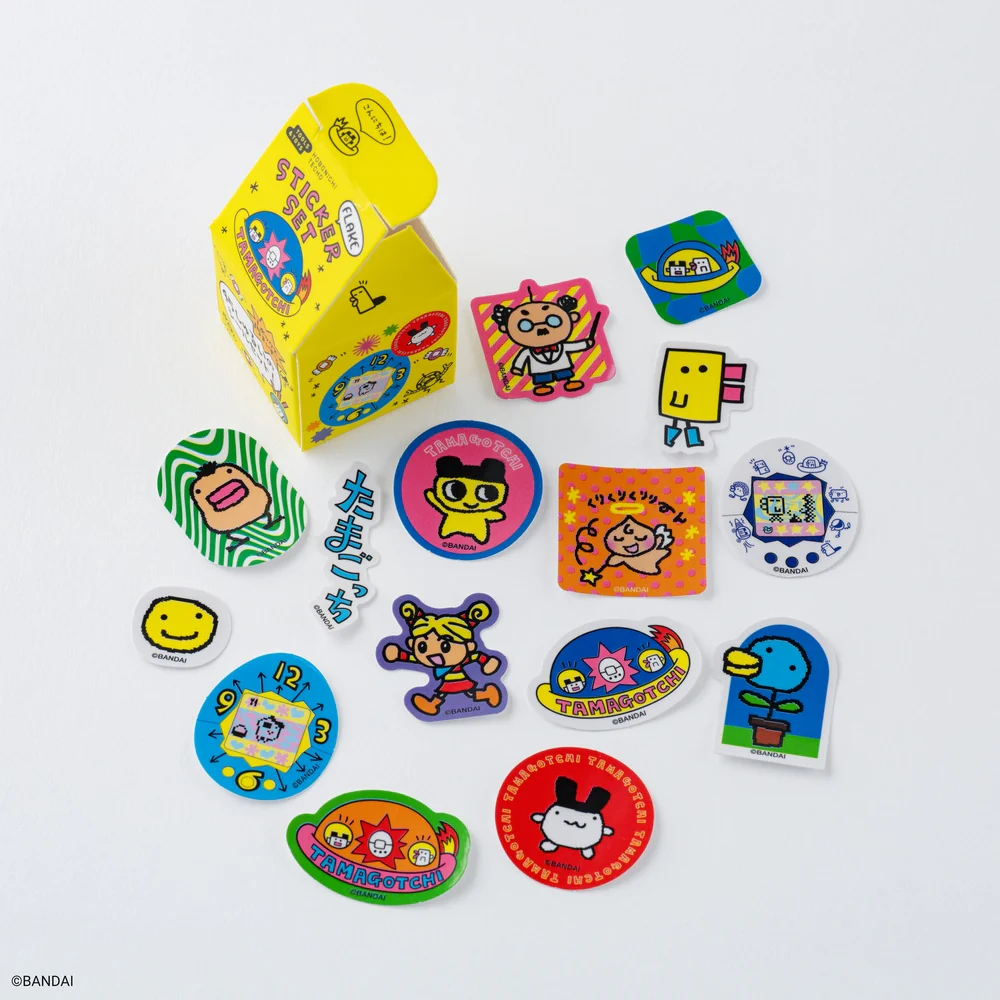 Tamagotchi: Flake Stickers (Set of 3 Boxes) - Image 3