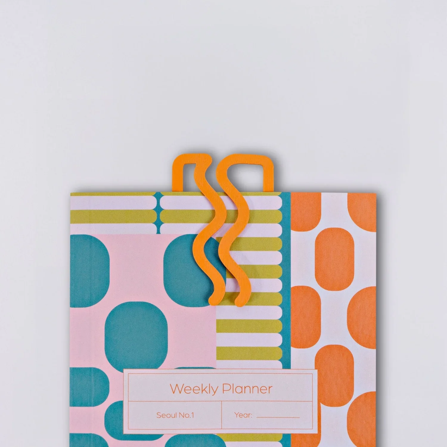 The Completist Multicolour Mini Miami 3D Printed Bookmark - Image 2