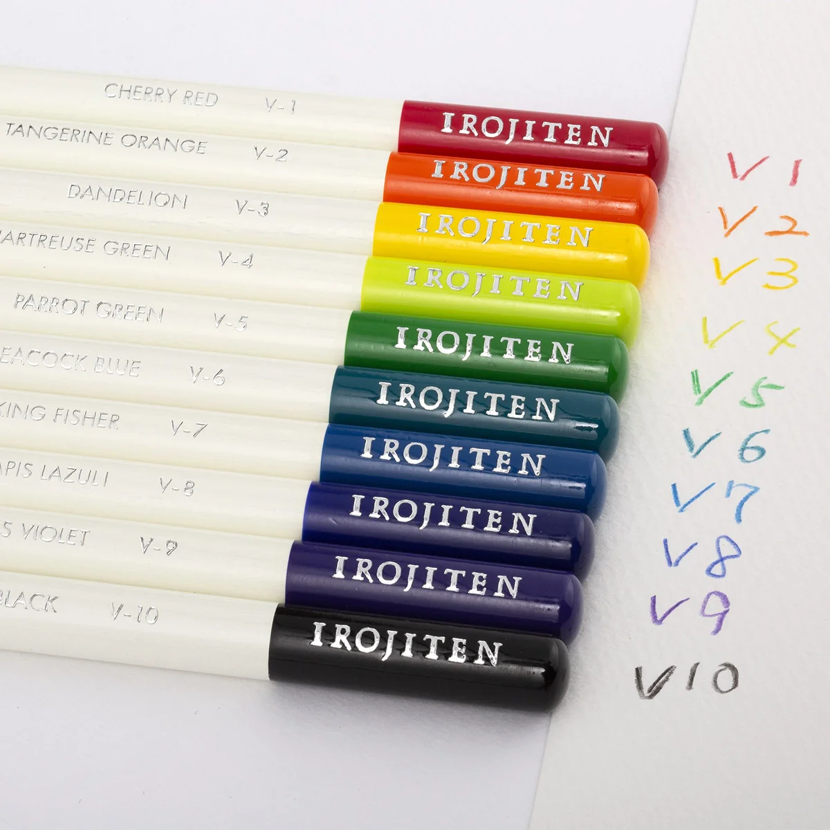 Tombow Irojiten Colouring Pencils - Rainforest Set of 30 - Image 3