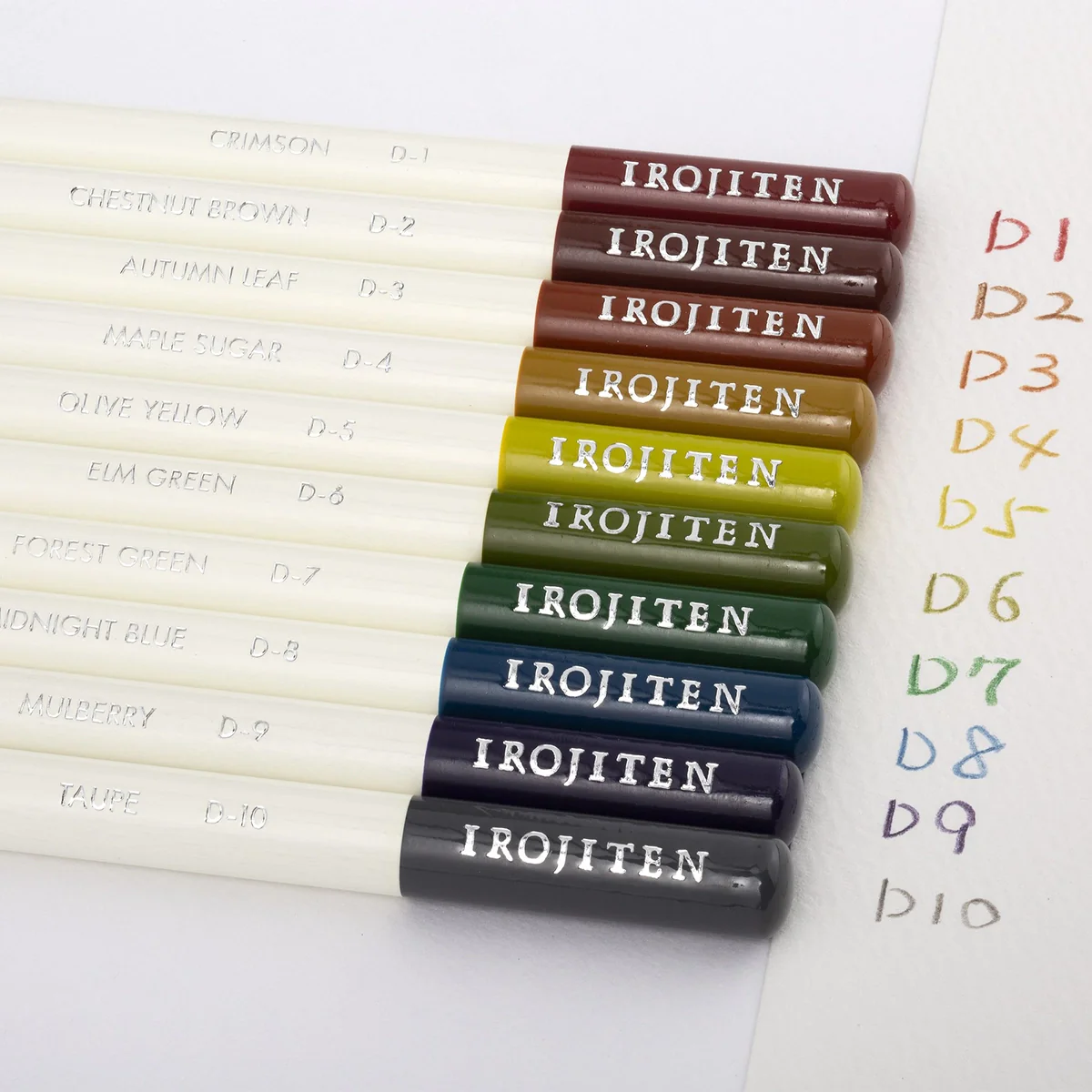 Tombow Irojiten Colouring Pencils - Rainforest Set of 30 - Image 4