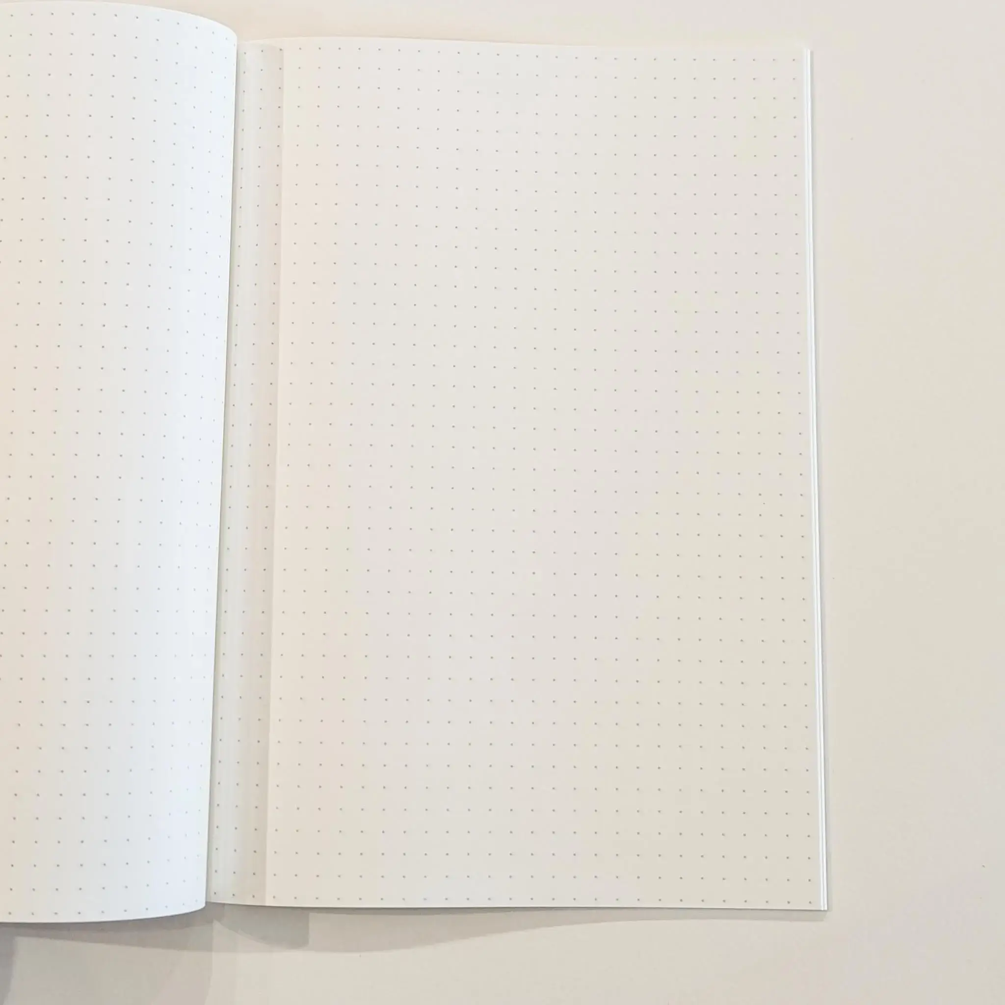 Tomoe River Paper 52gsm A5 Kraft Cover Notebook Dot Grid - Image 3