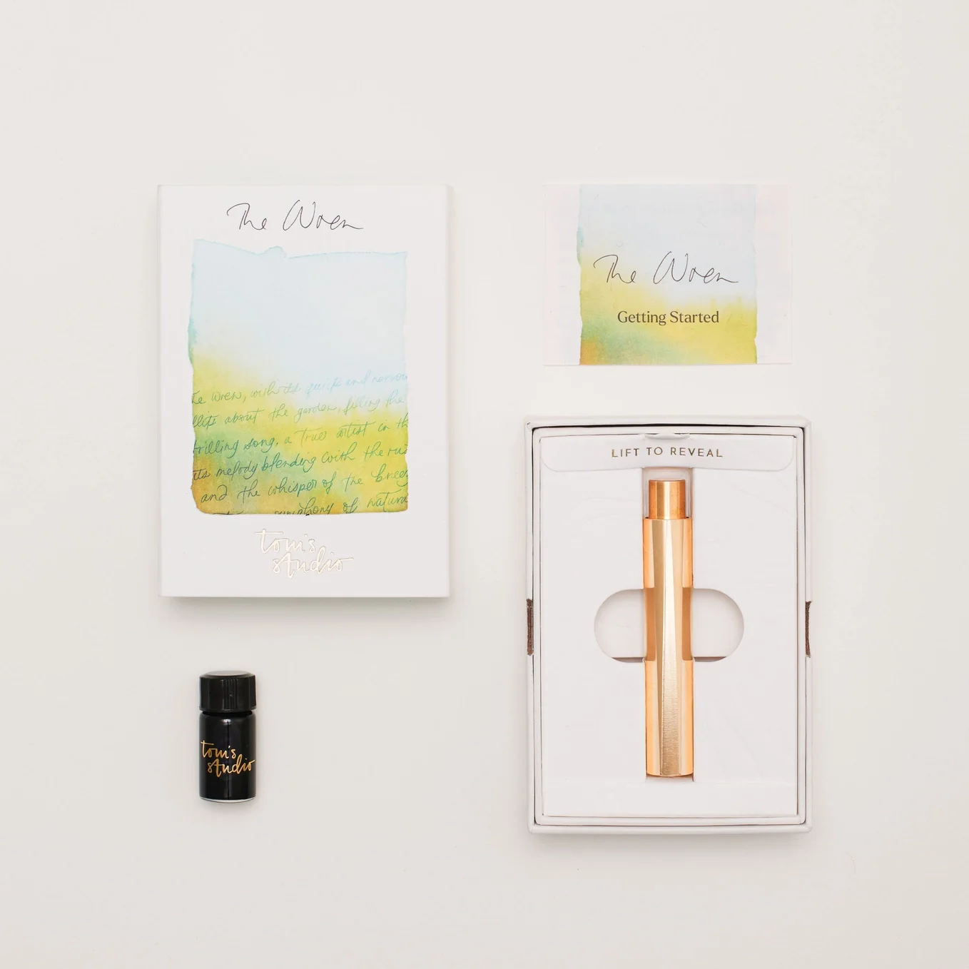 Tom's Studio The Brass Wren Refillable Writing Pen - Image 10