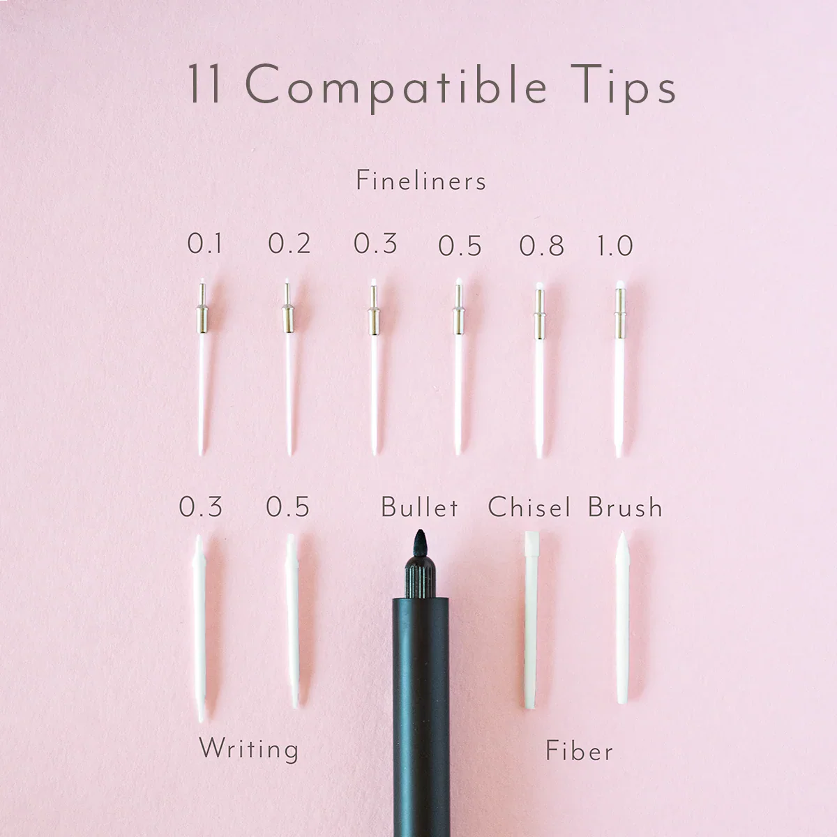 Tom's Studio The Lumos Splash Refillable Multi-Tip Pen - Image 9