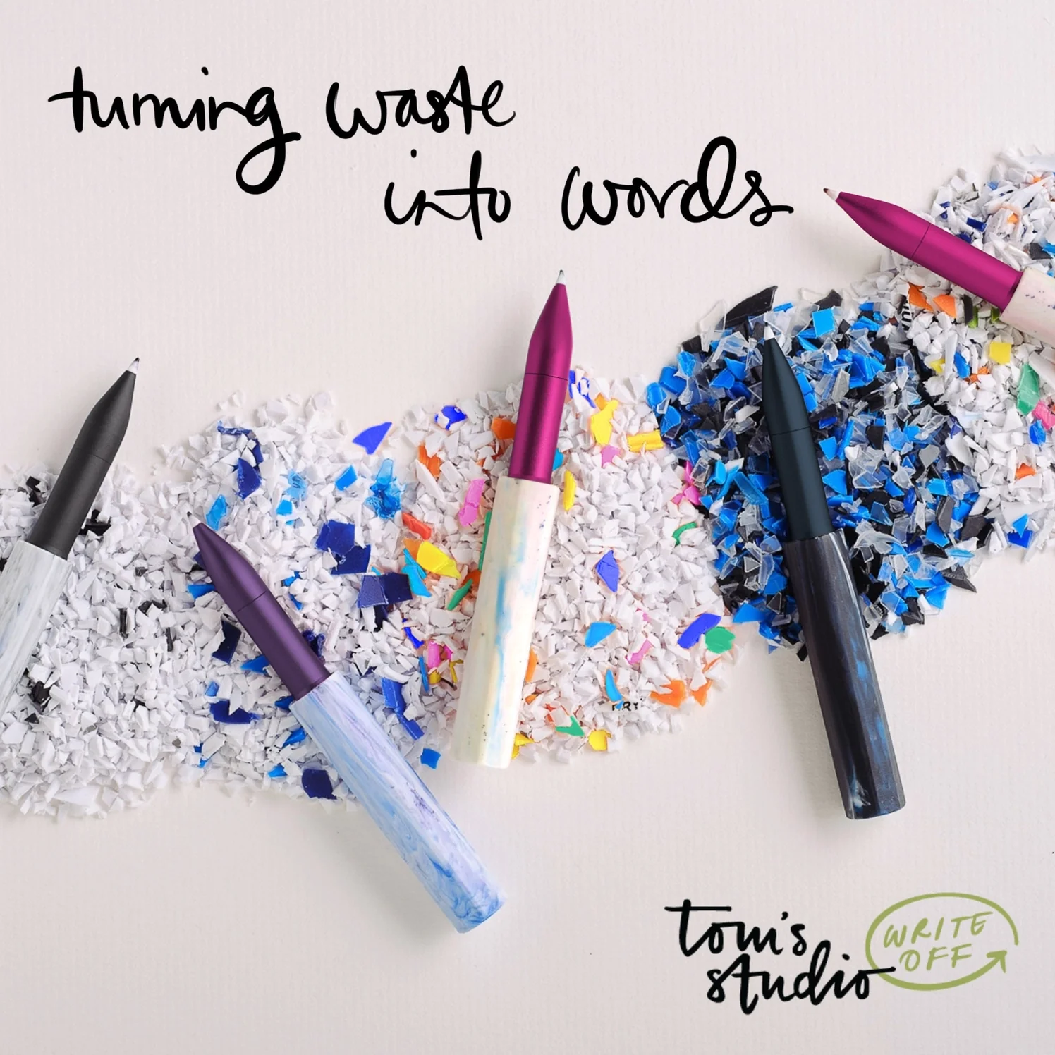 Tom's Studio The Wren "Write Off" Refillable Writing Pen - Image 3