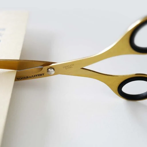 Tools to Live By Gold Scissors 6.5 inch - Image 4
