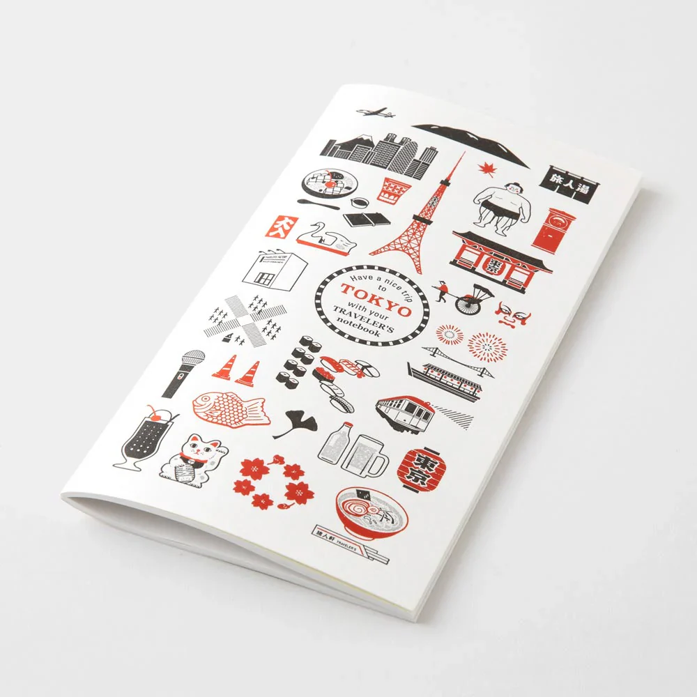 TRAVELER’S Notebook Blank Notebook Refill TOKYO EDITION - Image 6