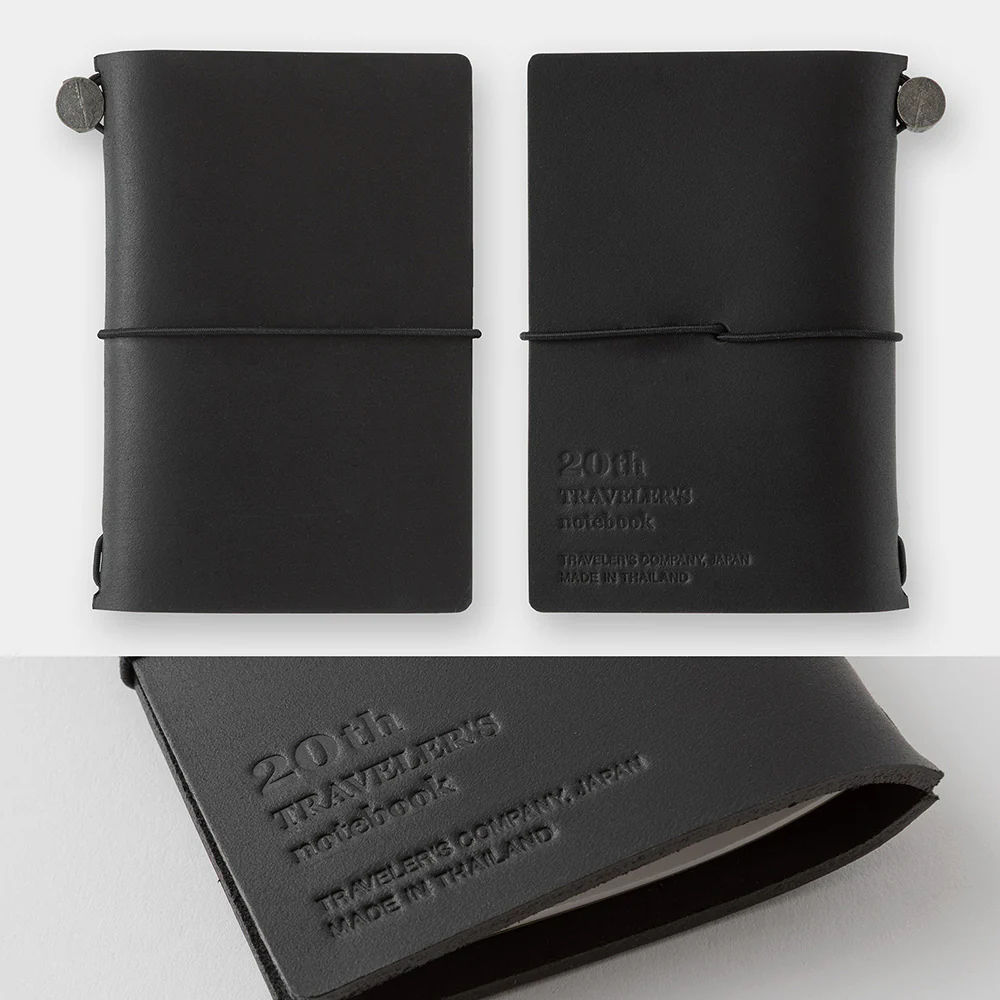 TRAVELER'S COMPANY 20th Anniversary Card Sized Notebook Set - Black - Image 5