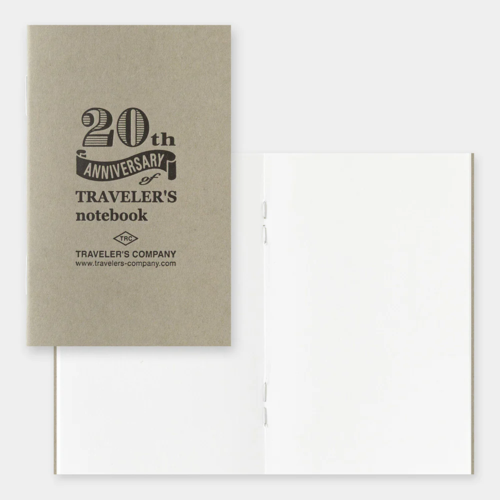 TRAVELER'S COMPANY 20th Anniversary Card Sized Notebook Set - Black - Image 7