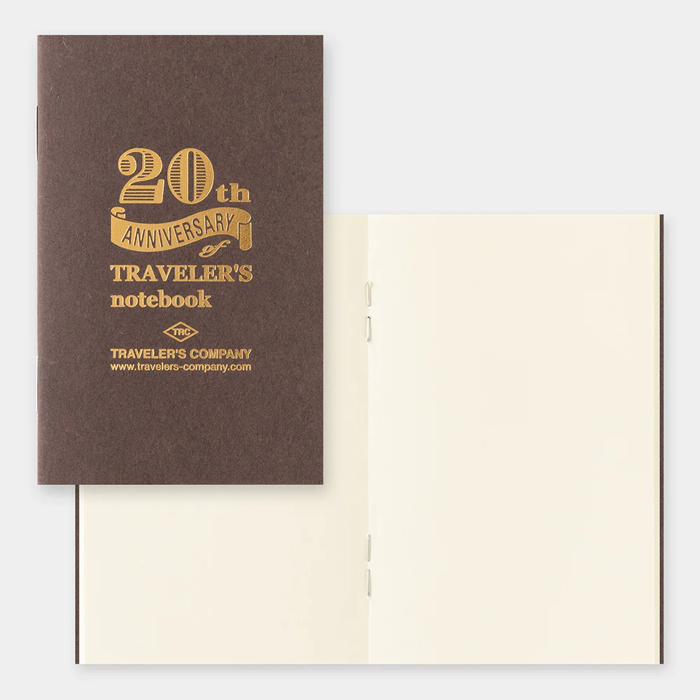 TRAVELER'S COMPANY 20th Anniversary Card Sized Notebook Set - Black - Image 8