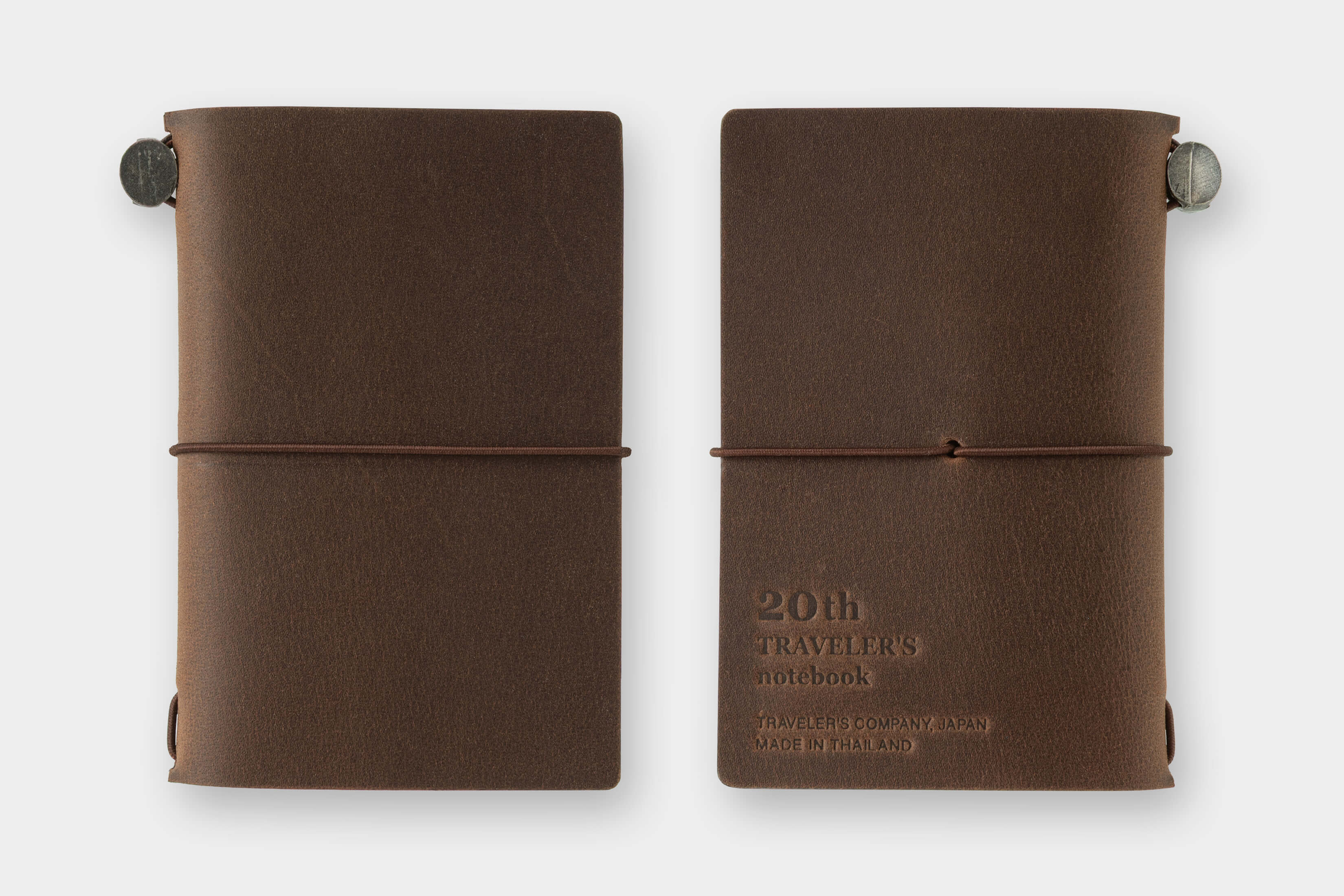 TRAVELER'S COMPANY 20th Anniversary Card Sized Notebook Set - Brown - Image 16
