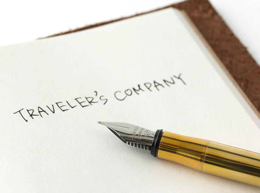 Traveler's Company Brass Fountain Pen - Image 2