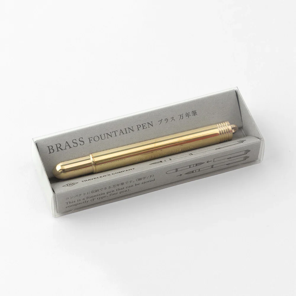 Traveler's Company Brass Fountain Pen - Image 9