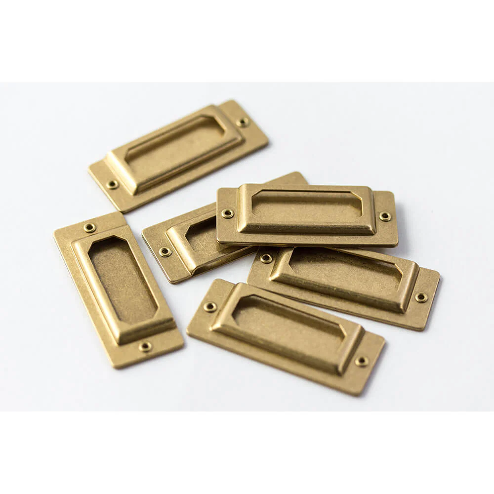 Traveler's Company Brass Label Plate - Image 3