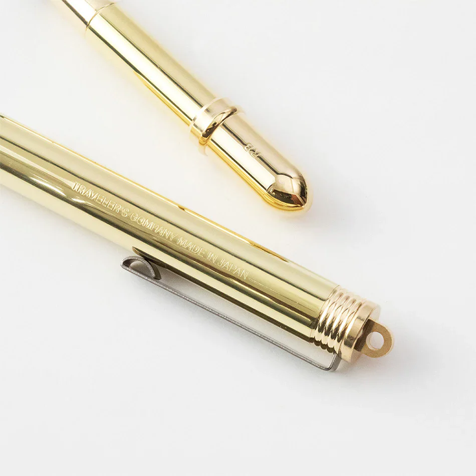 Traveler's Company Brass Rollerball Pen - Image 5