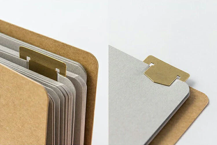 Traveler's Company Brass Stencil Bookmark Numbers - Image 4
