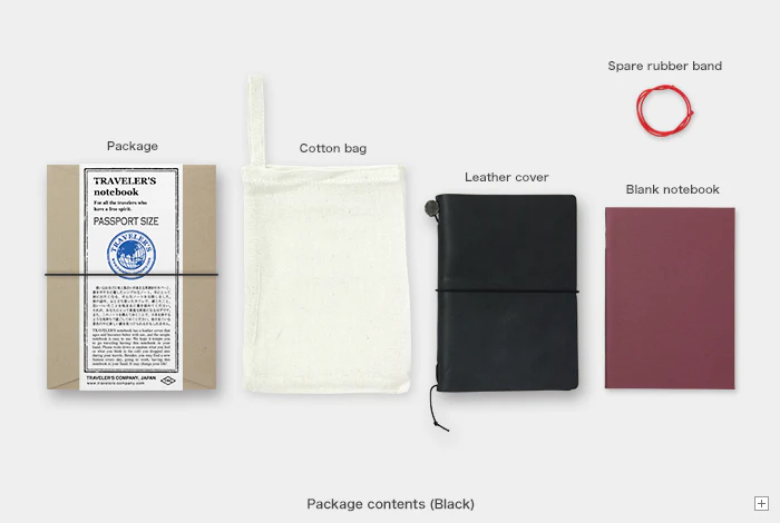 Traveler's Company Notebook Passport Size Black - Image 8