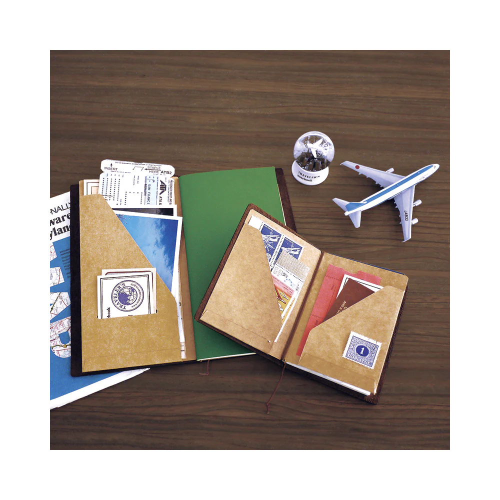 Traveler's Company Notebook Refill 020 Kraft Paper Folder - Image 2