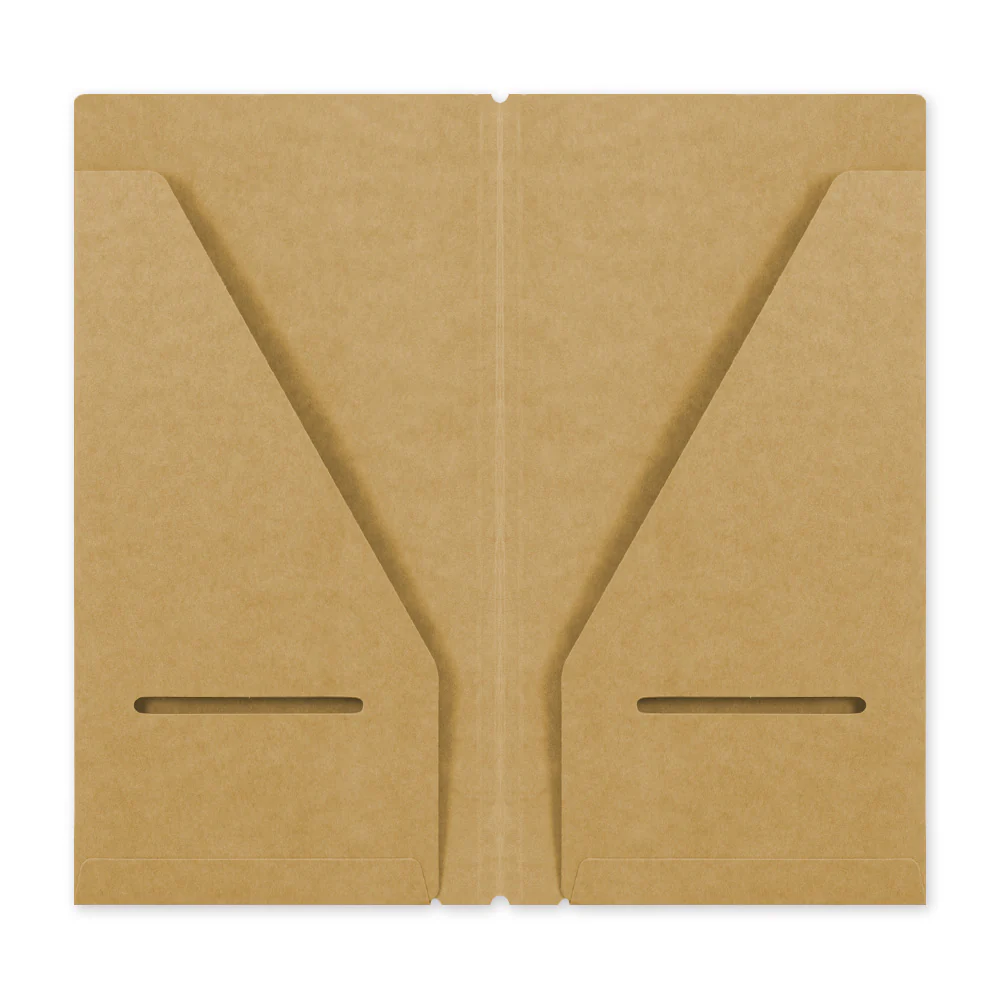 Traveler's Company Notebook Refill 020 Kraft Paper Folder - Image 4