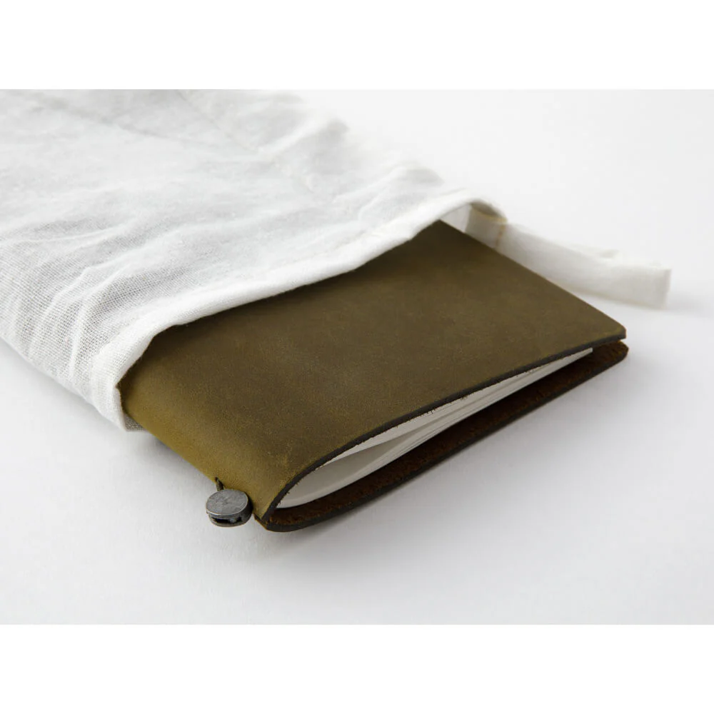 Traveler's Company Notebook Regular Size Olive Green - Image 7