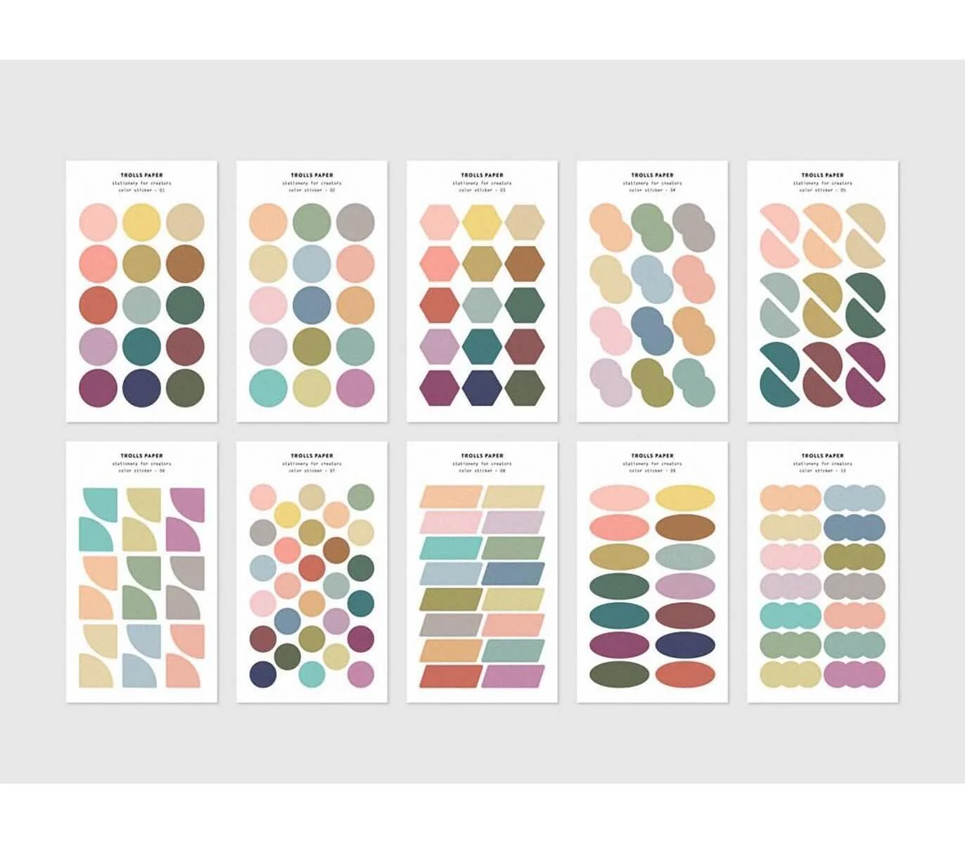 Trolls Paper 10 Sheets Colour Stickers Pack - Image 4