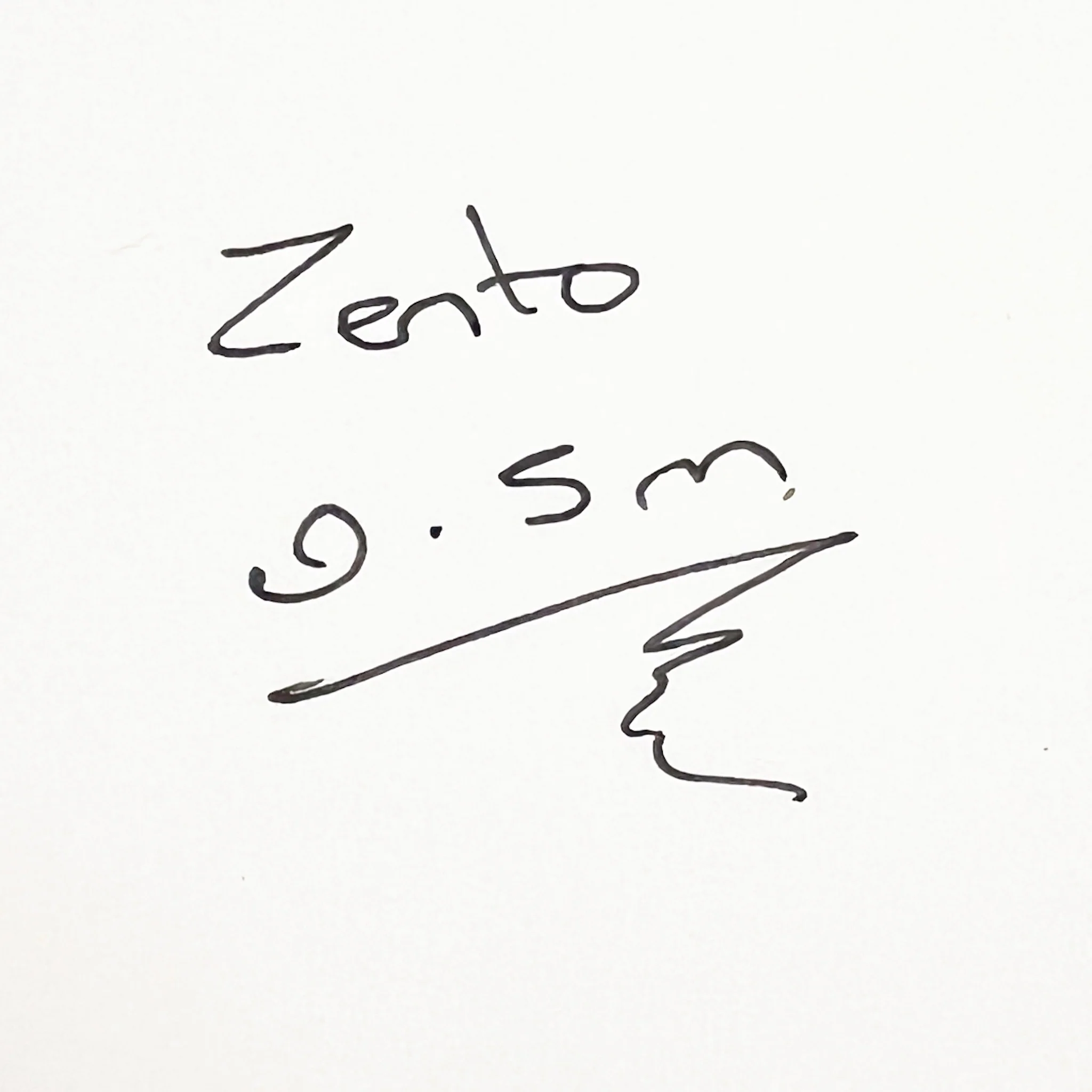 Uni-Ball Zento Flow Gel Pen - Image 8