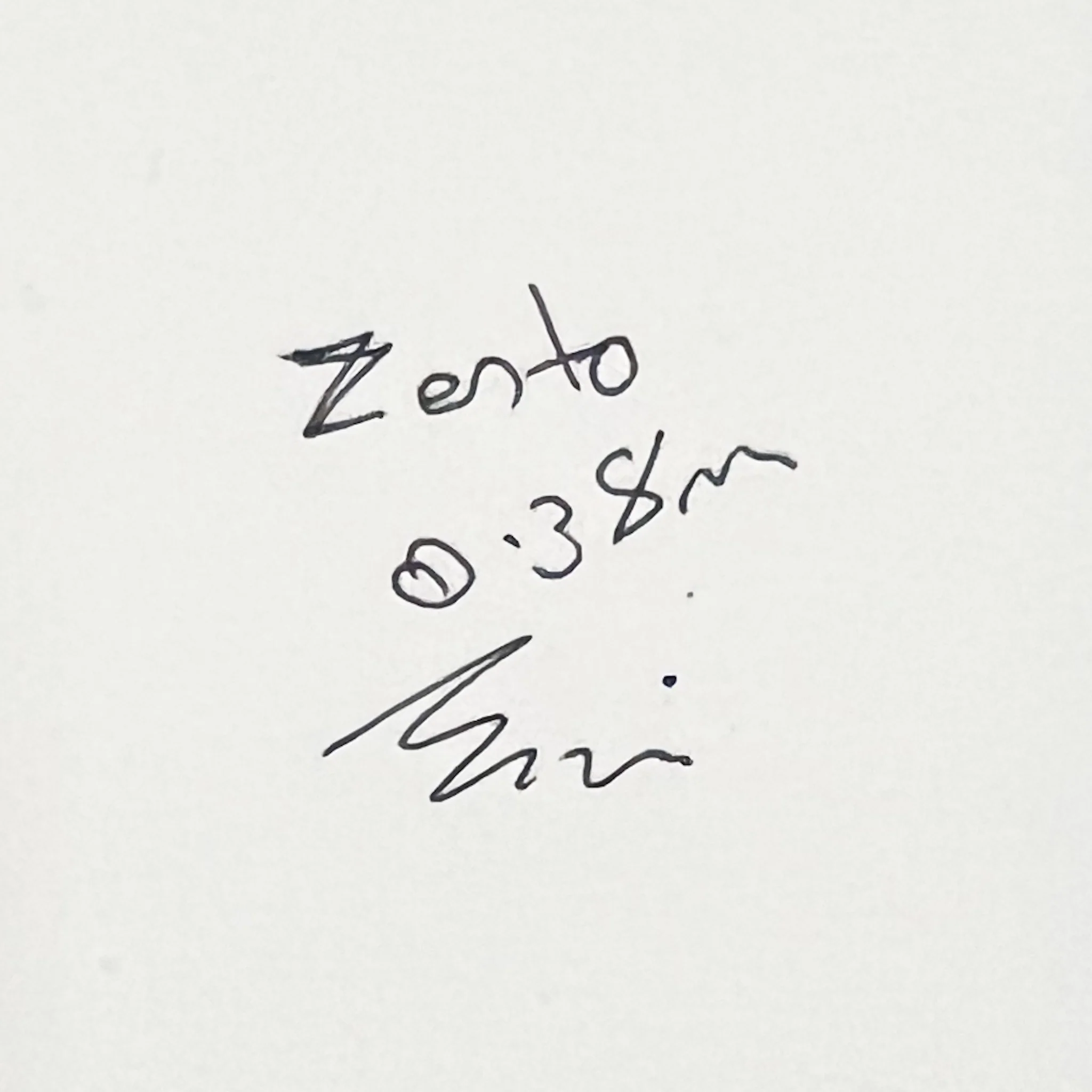 Uni-Ball Zento Flow Gel Pen - Image 9