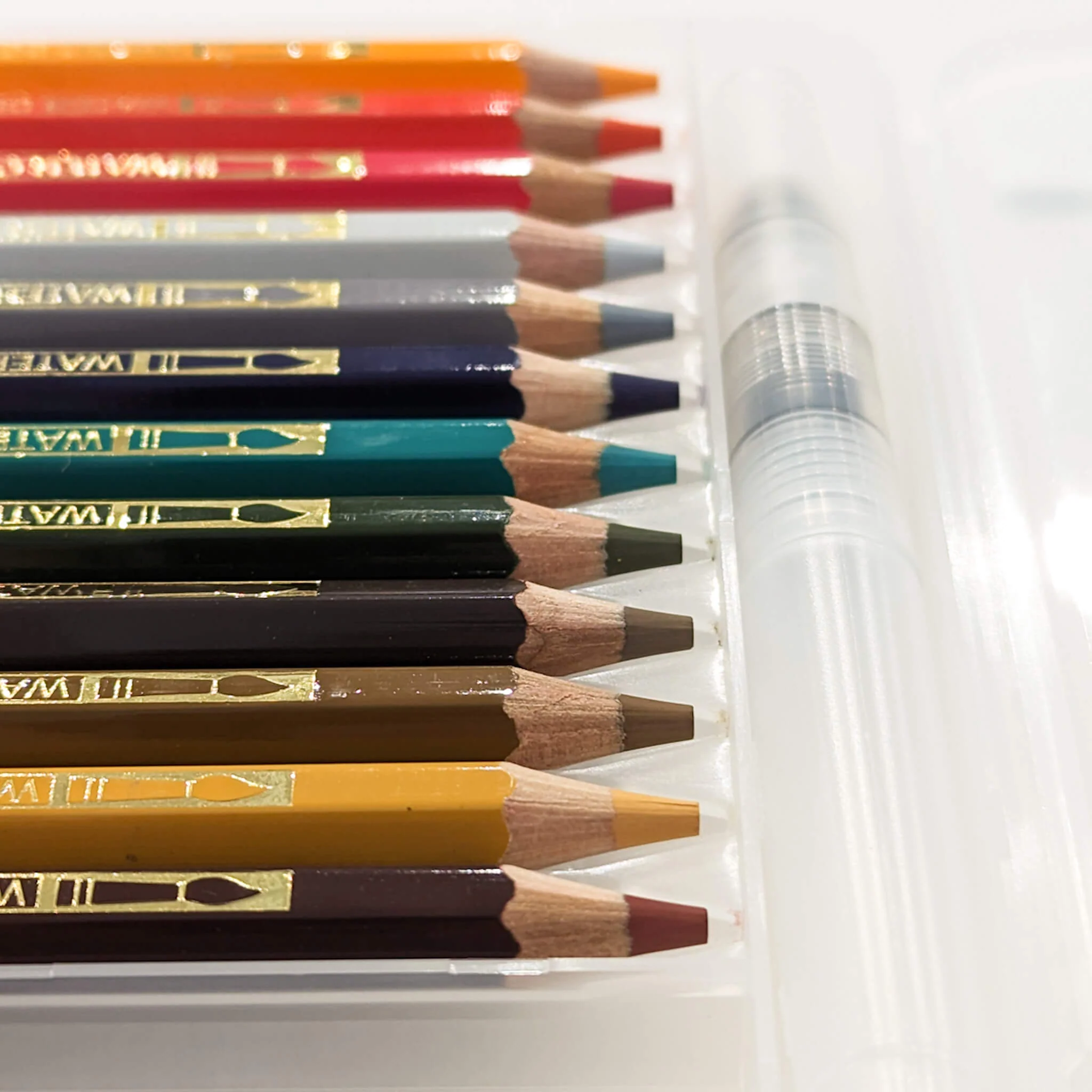 Uni Watercolor Mini Pencils Botanical Pocket Set - Image 4