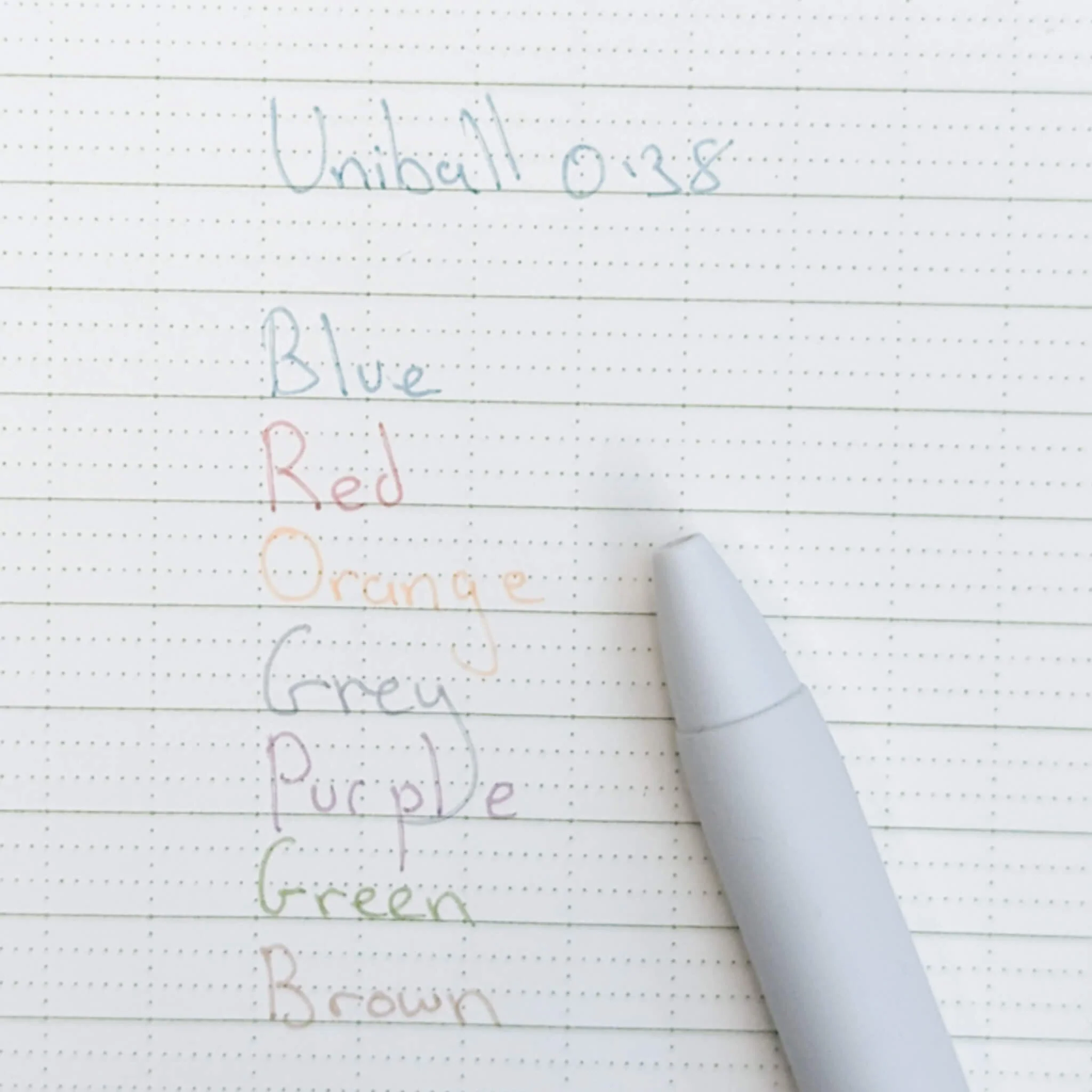 Uniball One Fika Colours 0.38mm Gel Pen - Image 3