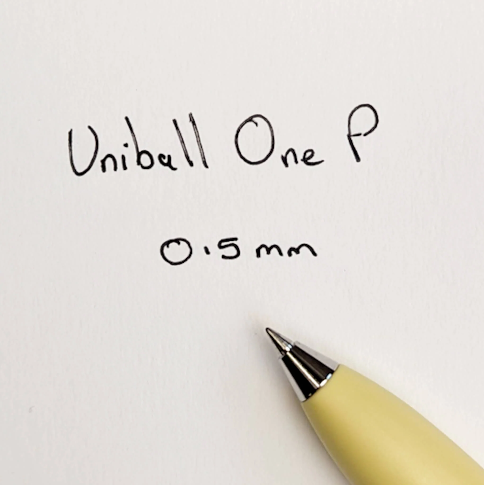 Uniball One P 0.5 mm Gel Ballpoint Pen - Image 4