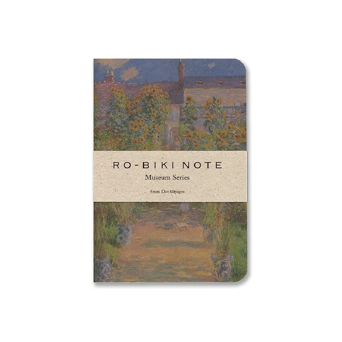 Yamamoto Paper RO-BIKI Museum Series Garden Small Notebook - Dot Grid