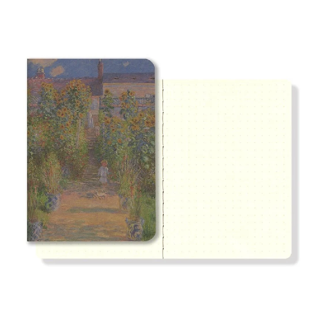 Yamamoto Paper RO-BIKI Museum Series Garden Small Notebook - Dot Grid - Image 2