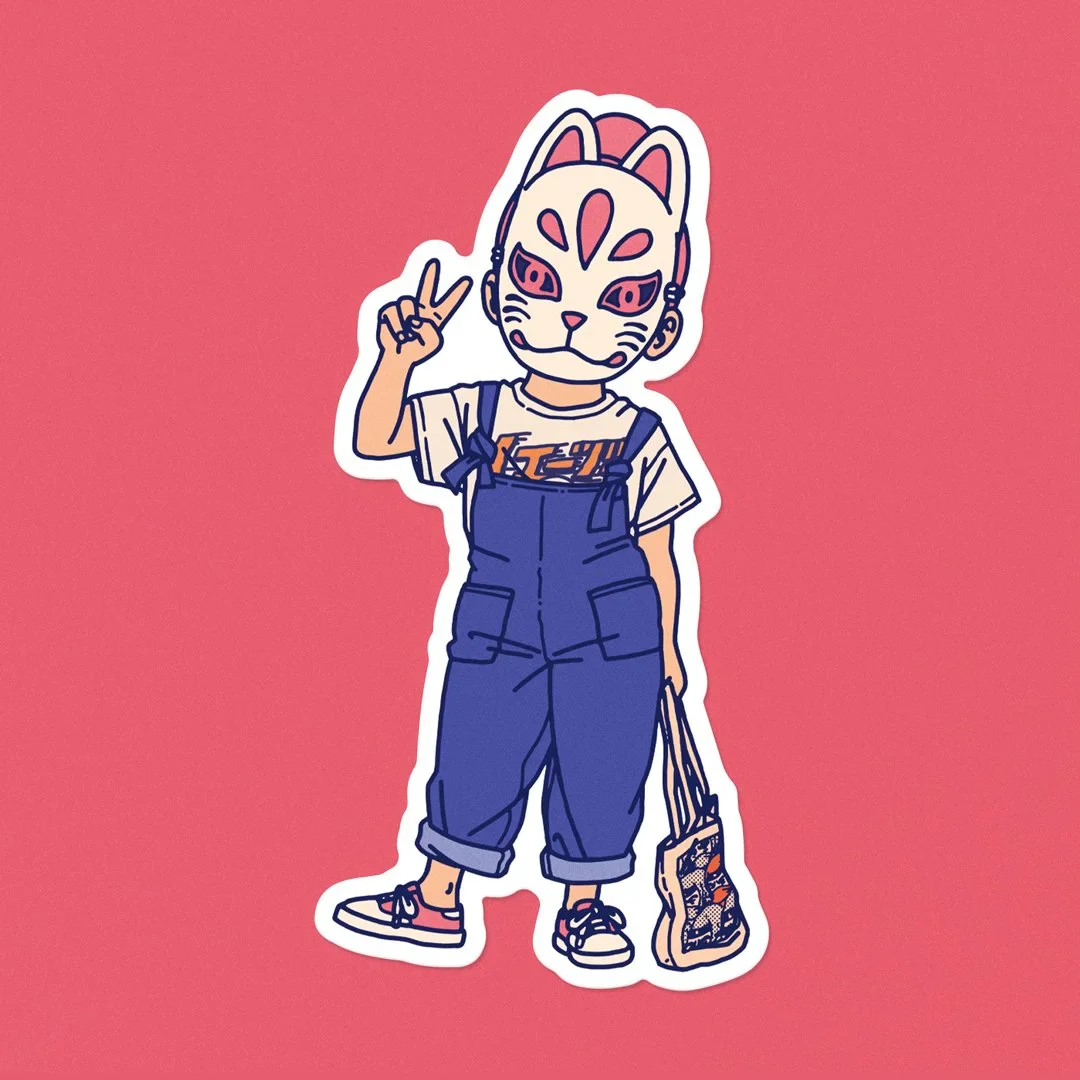 Yeaaah! Studio Vinyl Sticker - Image 17